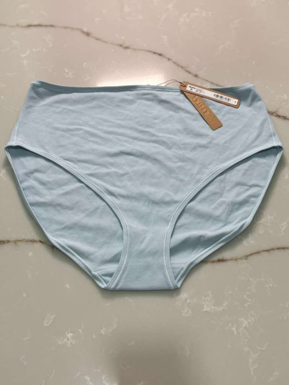 ☁️ SKIMS Cotton Jersey Full Brief • Opal • 4X • NWT ✨💎🦋